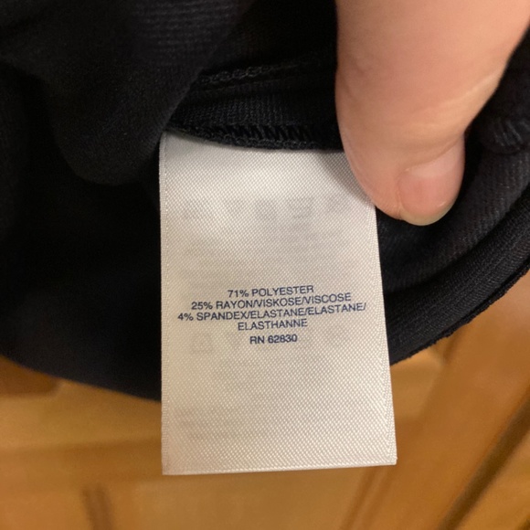 Land’s End Short Sleeve Ponte Dress, 10P - Picture 3 of 6